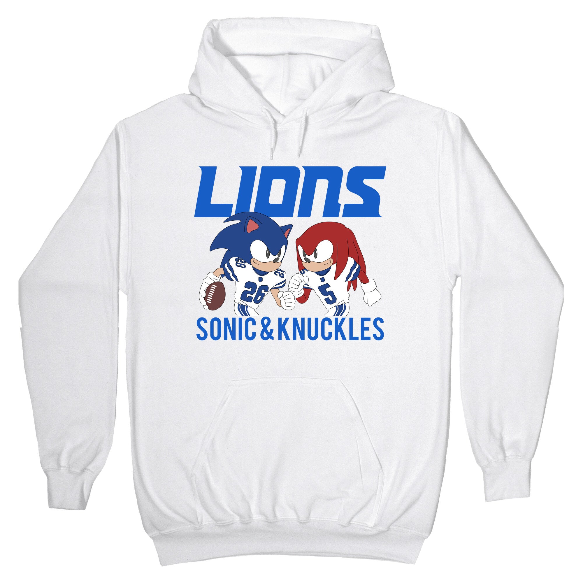 Lions Sonic and Knuckles Hoodie